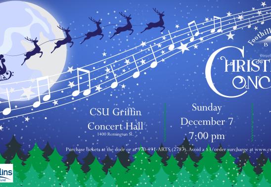 Foothills Symphonic Band Presents: Christmas Concert