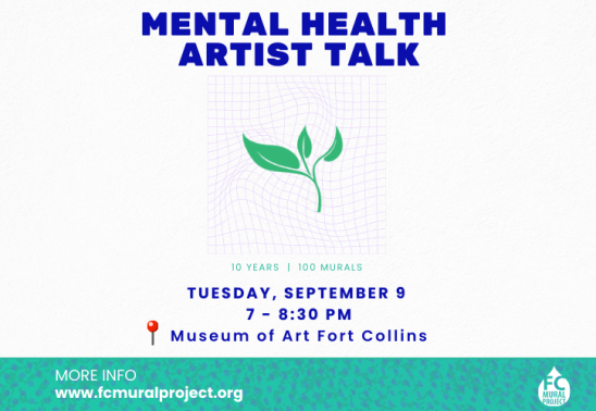 Mental Health Artist Talk