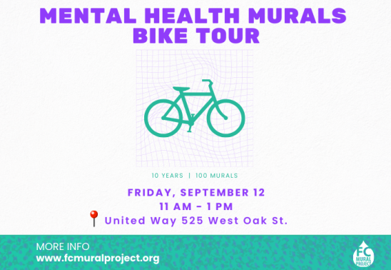 Mental Health Murals Bike Tour
