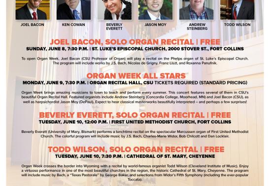 Organ Week: Organ Week All Stars