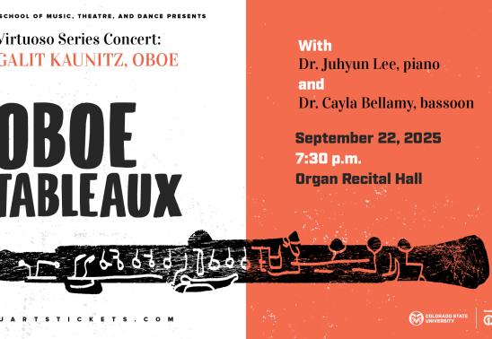 Virtuoso Series Concert: Galit Kaunitz, Oboe- Oboe Tableaux