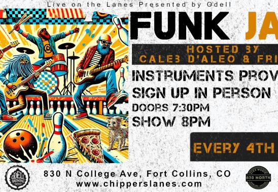 FoCo Funk Jam w/ Caleb D'Aleo & Friends