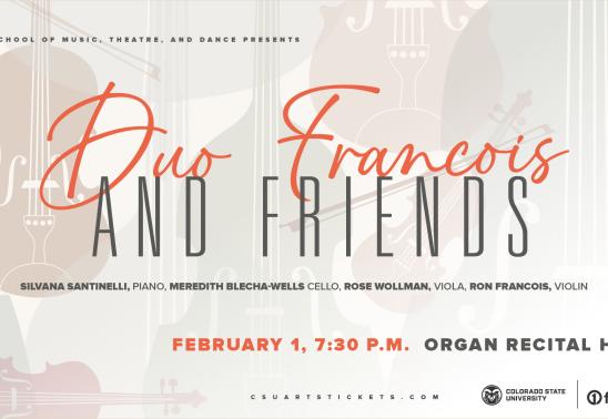 Virtuoso Series Concert: String Faculty Recital-Duo Francois and Friends