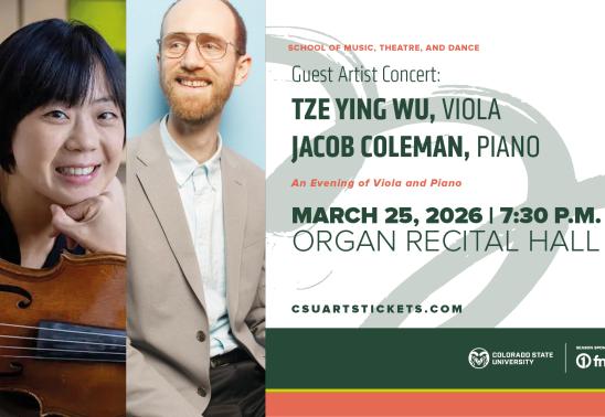 Guest Artist Concert: Tze Ying Wu, Viola and Jacob Coleman, Piano