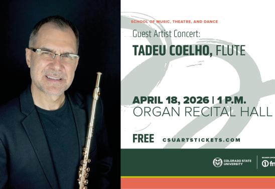 Guest Artist Concert: Tadeu Coelho, Flute
