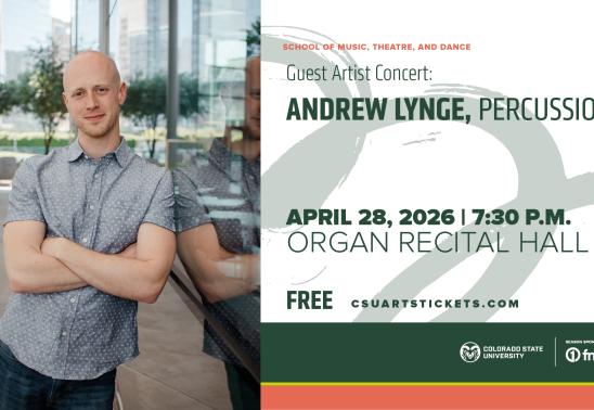 Guest Artist Concert: Andrew Lynge, Percussion