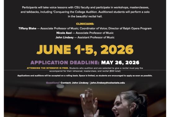 Summer Vocal Intensive