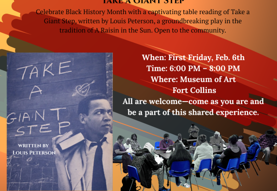 Community Table Reading of the play “Take a Giant Step”