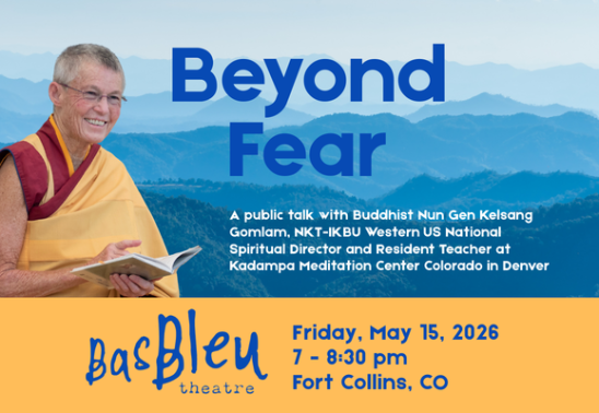 Beyond Fear: A Public Talk at Bas Bleu Theater