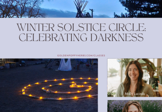 Winter Solstice Circle: Celebrating Darkness with Sarah Josey & Molly Lucinda