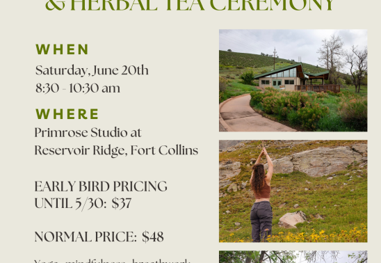 Summer Solstice Yoga Workshop & Herbal Tea Ceremony