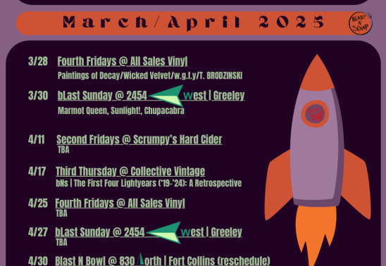 Blast N Scrump: Second Fridays at Scrumpy’s