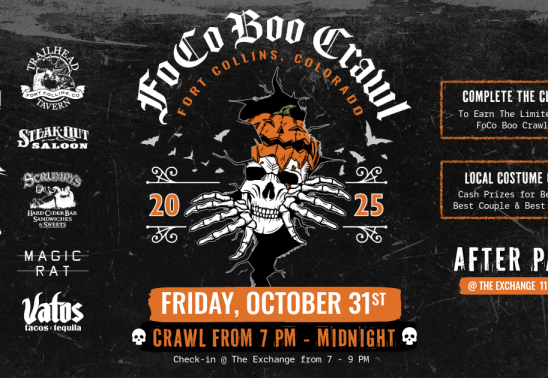 5th Annual FoCo Boo Crawl on Halloween Night
