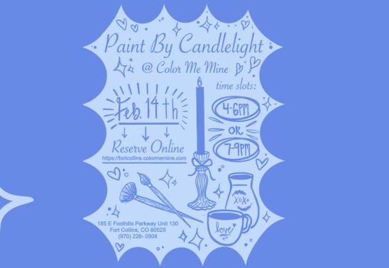 Color Me Mine - Paint by Candlelight