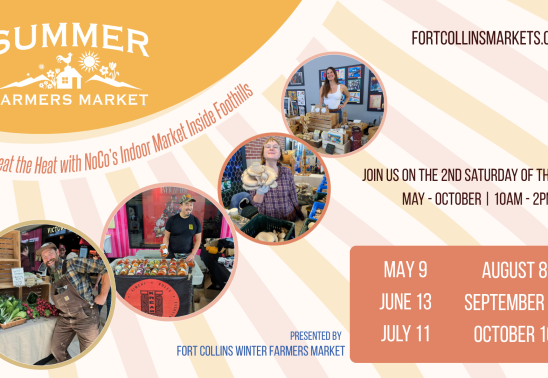 Fort Collins Summer Indoor Farmers Market