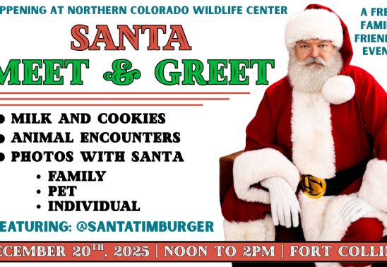 Santa Meet & Greet at Northern Colorado Wildlife Center