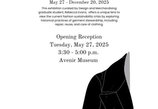 Exhibition Opening Reception: "Dear Old Coat: Sentiment, Stewardship, Sustainability"