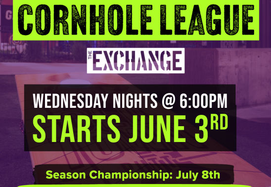 Early Summer 2026 Cornhole League @ The Exchange