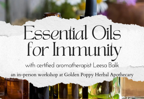 Essential Oils for Immunity with Leesa Balik