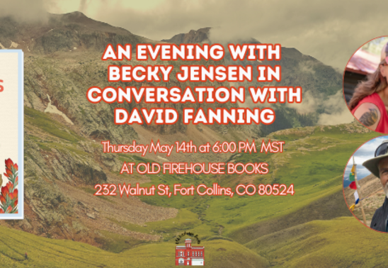 An Evening with Becky Jensen in Conversation with David Fanning
