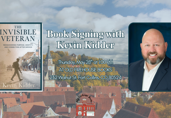 Book Signing with Kevin Kidder