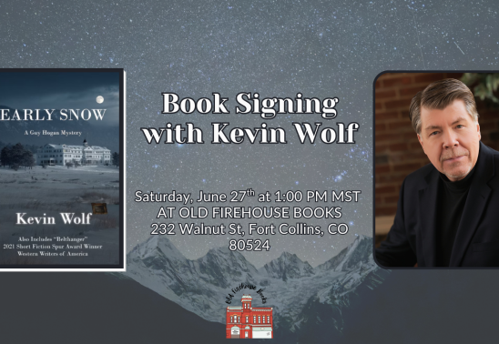 Book Signing with Kevin Wolf