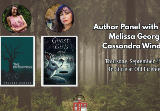 Author Panel with Tory Steel, Melissa George, and Cassandra Windwalker