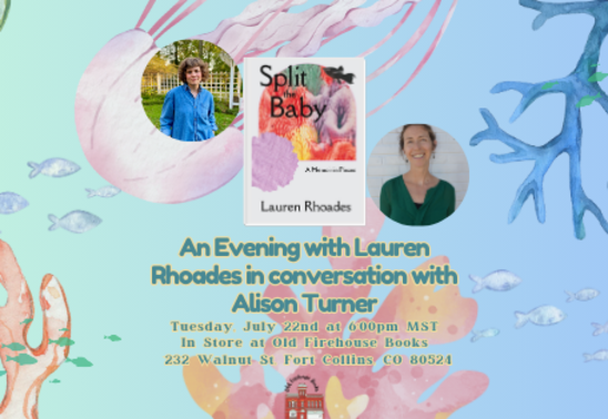 An Evening with Lauren Rhoades in Conversation with Alison Turner