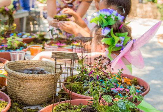 Fairy Gardening Class at Bath Garden Center