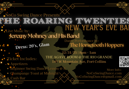NoCo Swing Dance The Roaring Twenties New Years Eve Ball