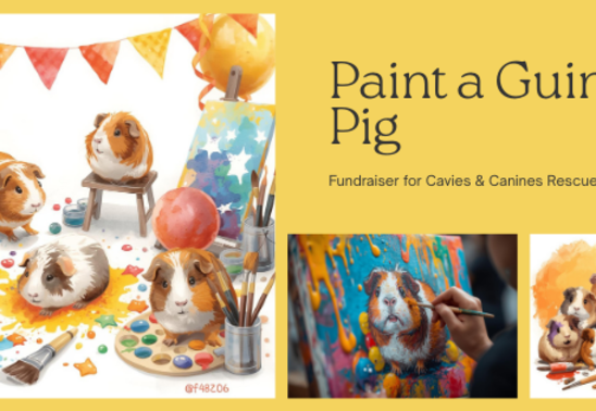 Guinea Pig Painting: The Next Brushstroke Fundraiser