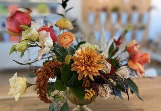 Thanksgiving Floral Centerpiece Class