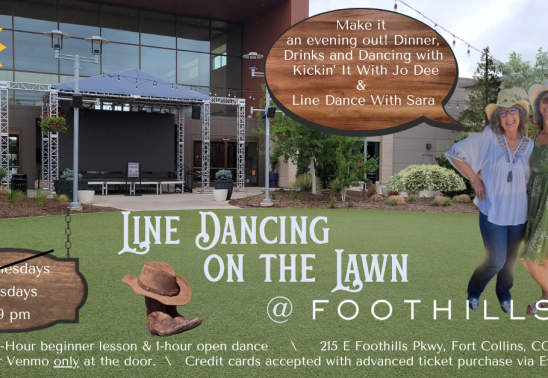 Line Dancing on the Lawn