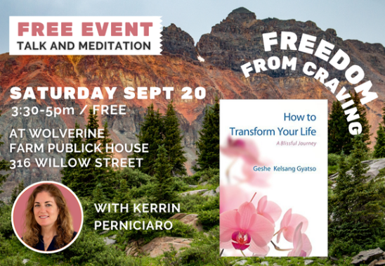 FREE Public Talk: Freedom From Craving
