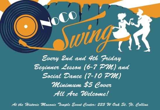 NoCo Swing Dance 2nd and 4th Friday Dance