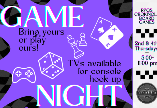 Game Night + Dungeons & Dragons
