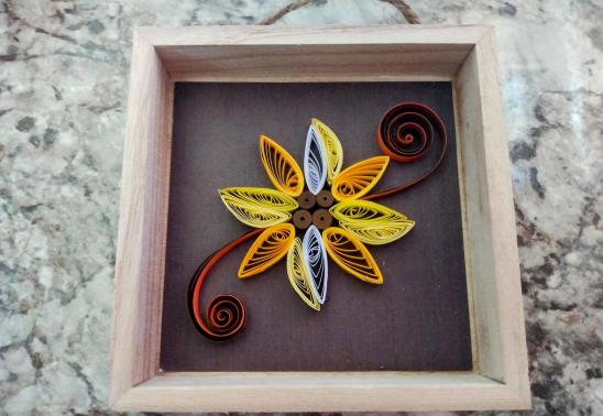 Quilling With Jess - Autumn Sunflower