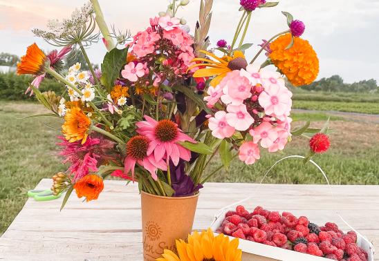 Date Night Among the Flowers