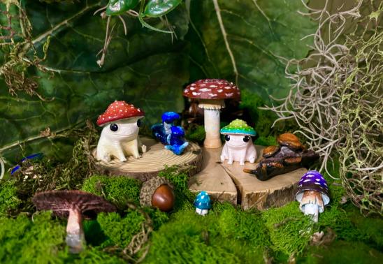 Paint Your Own Mushroom Friend