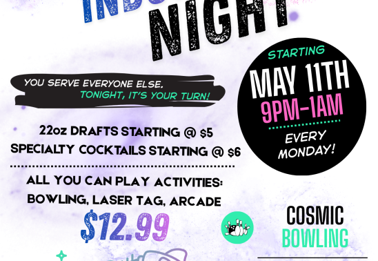 Service Industry Night at Main Event