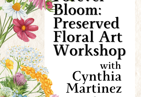 Broadstrokes: Forever Bloom: Preserved Floral Art Workshop