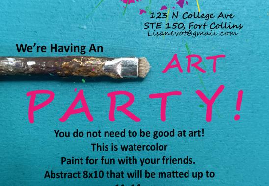 "Bring on the Sunshine" Art Party