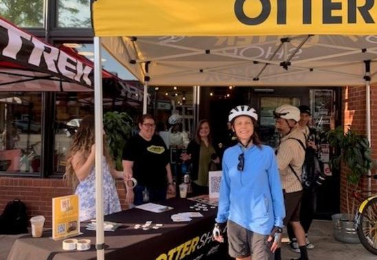 Bike to Work Day with Fuzzy's Breakfast Tacos!