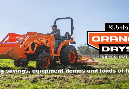 NoCO Foodshed | Kubota Orange Days Event