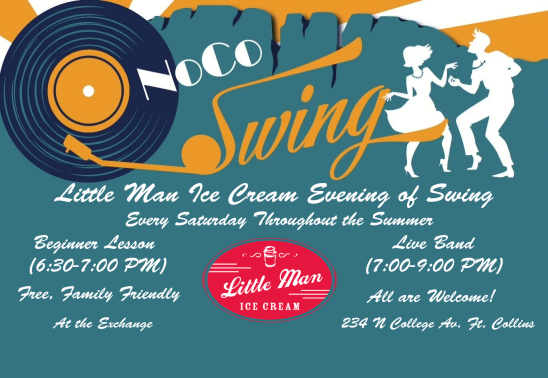 An Evening of Swing at Little Man Ice Cream