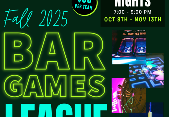 Fall 2025 Bar Games League: Thursdays @ Old Town Putt