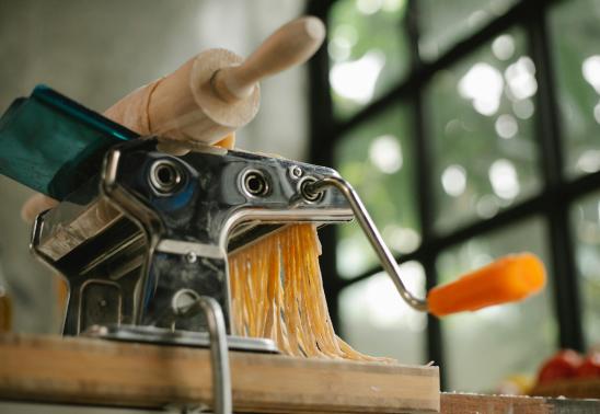 Pasta from Scratch Class: Pesto Cavatelli
