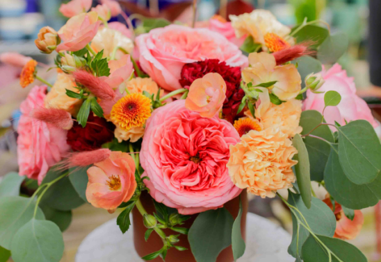 Petals and Pints Floral Class at Verboten Brewing