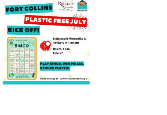 Plastic Free July Kick Off