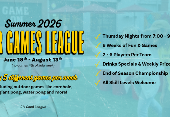 Summer 2026 Bar Games League: Thursdays @ Old Town Putt